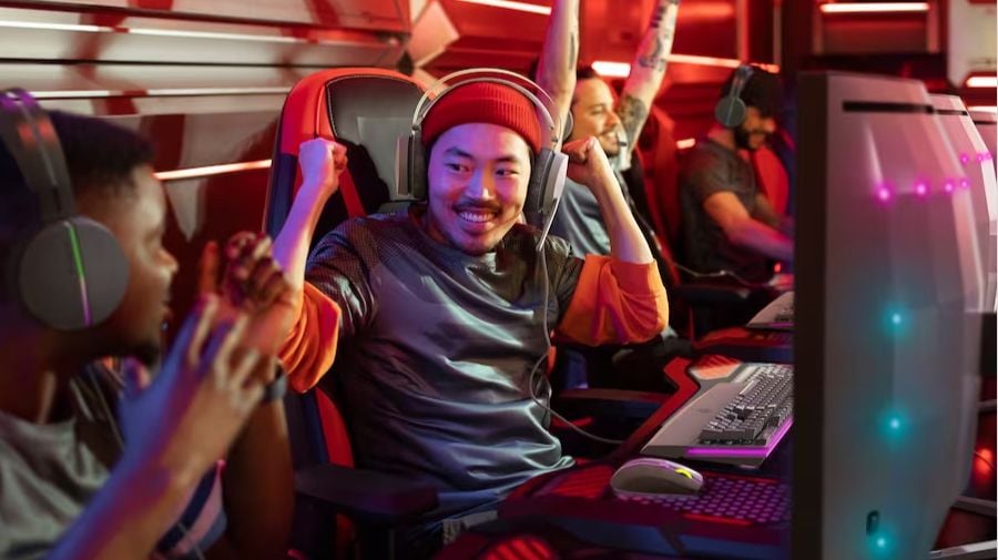 Evnia nettside – gaming fra Philips
