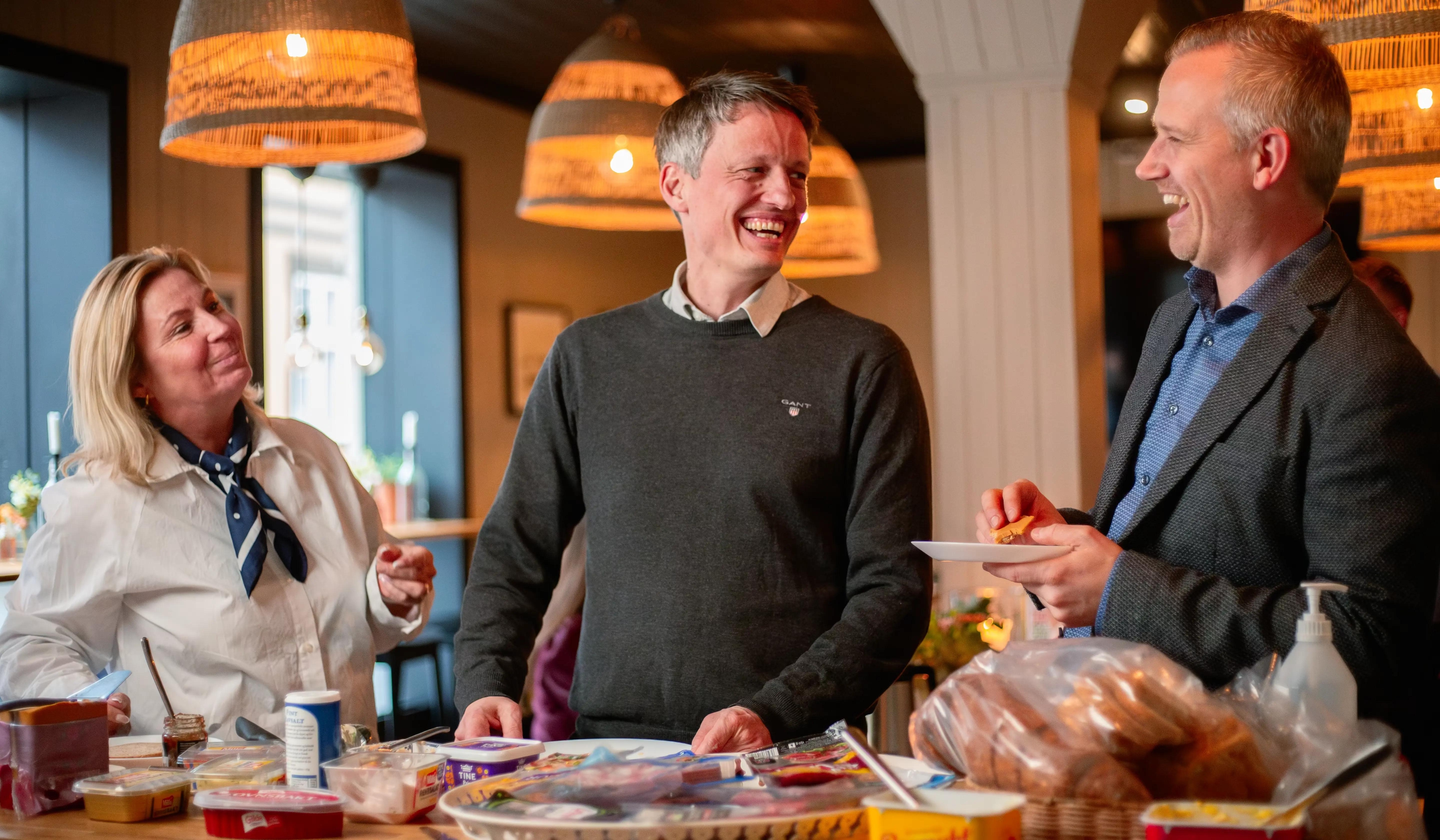 Vi samles til felles lunch